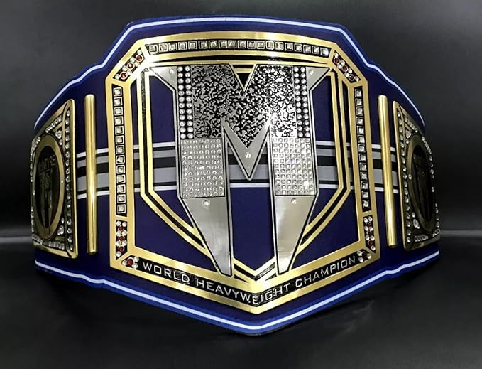 New Drew McIntyre World Championship Belt, Drew McIntyre World Heavyweight Wrestling Replica Title Championship Belt 2mm