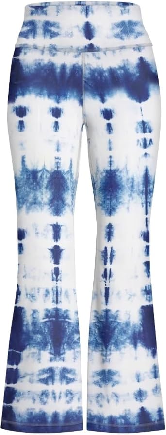 Girls Athletic Leggings Dance Workout Running Yoga Pants Bell Bottom Flare Kids Yoga Leggings High Waisted