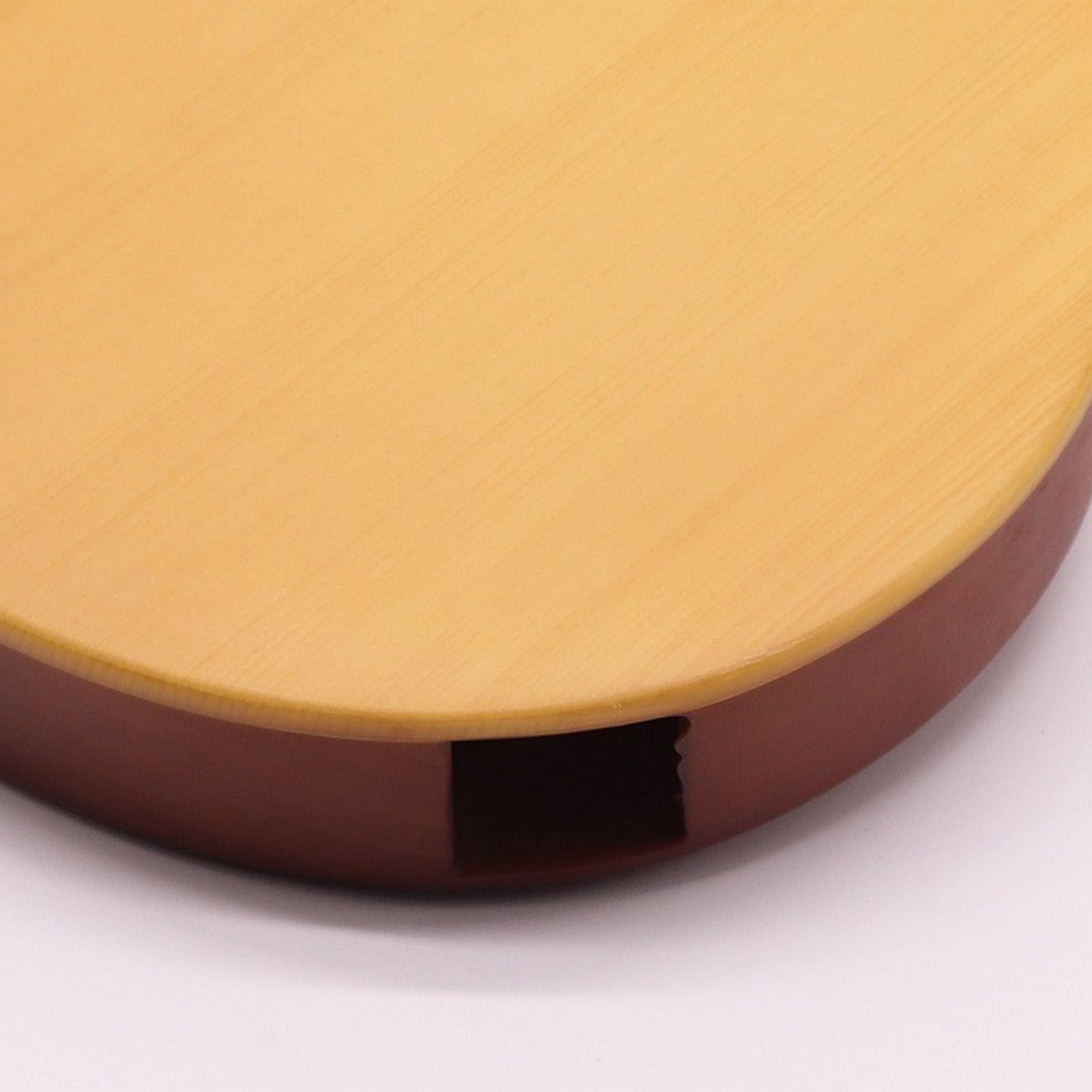 Acoustic Gitarre Rohling Spruce Decke Tonholz Musik mit Vorgefräster Elektronik Kammer Und Montagepunkten für DIY Bau Reparatur Werkstattprojekt Heimwerker
