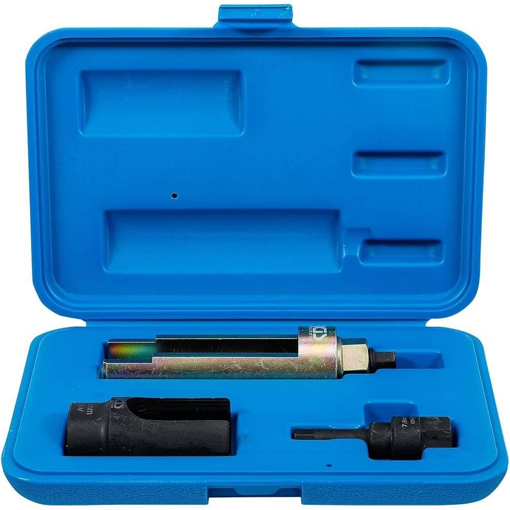 Extractor de inyector Common Rail - 16,3 x 5,3 x 24,4 cm - Acero resistente - Extracción fácil y segura - D-Work