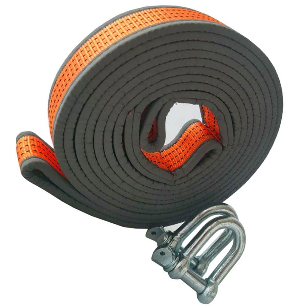 ZZDZW Corde De Remorquage Auto Câble Sangle De Remorquage De Voiture 4M/5M/ 6M/7M/8M/9M/10M,Heavy Duty,5-25 Tonnes avec 2 Crochet en Acier Et Sac De Rangement (Size : 9m(15T ZZDZW Corde De Remorquage Auto Câble Sangle De Remorquage De Voiture 4M/5M/ 6M/7M/8M/9M/10M,Heavy Duty,5-25 Tonnes avec 2 Crochet en Acier Et Sac De Rangement (Size : 9m(15T