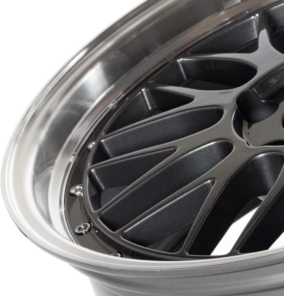 Circuit Performance CP30 18×8 Gloss Gun Metal 5×114.3 [+35mm] Wheel Compatible with Honda Accord, Civic, Toyota Camry, Etc