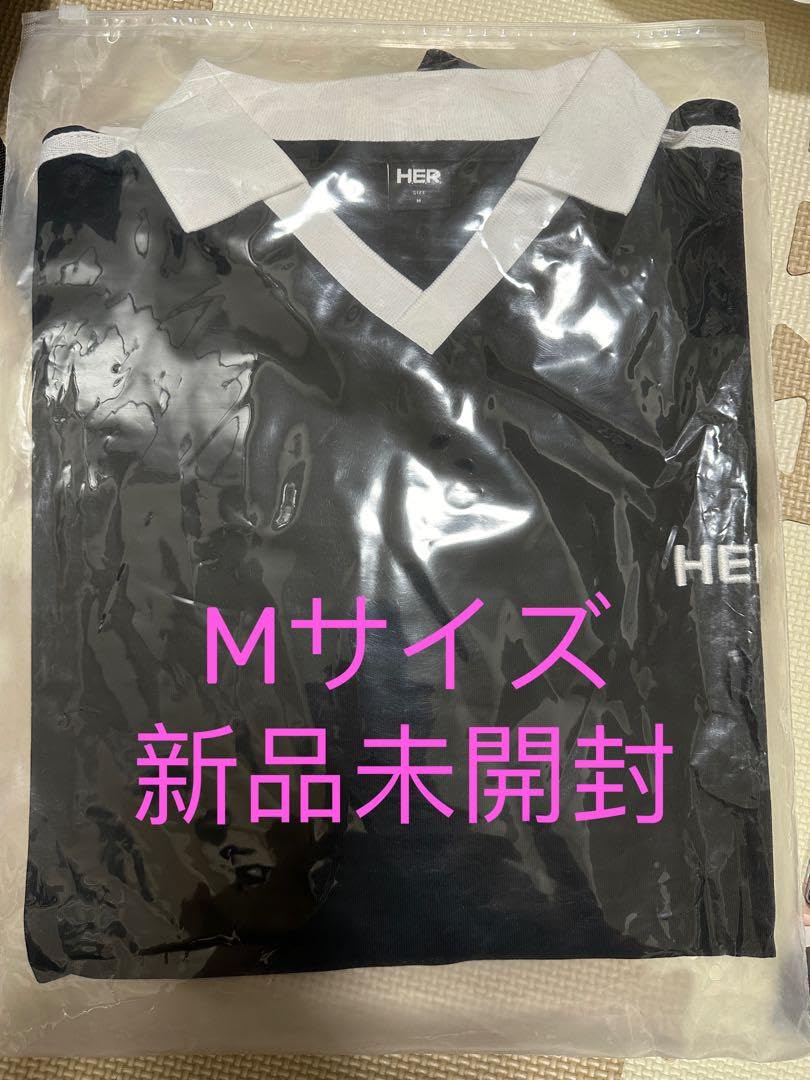 2024 IU H.E.R. 公式グッズ スウェットシャツ 黒 L 【公式通販】