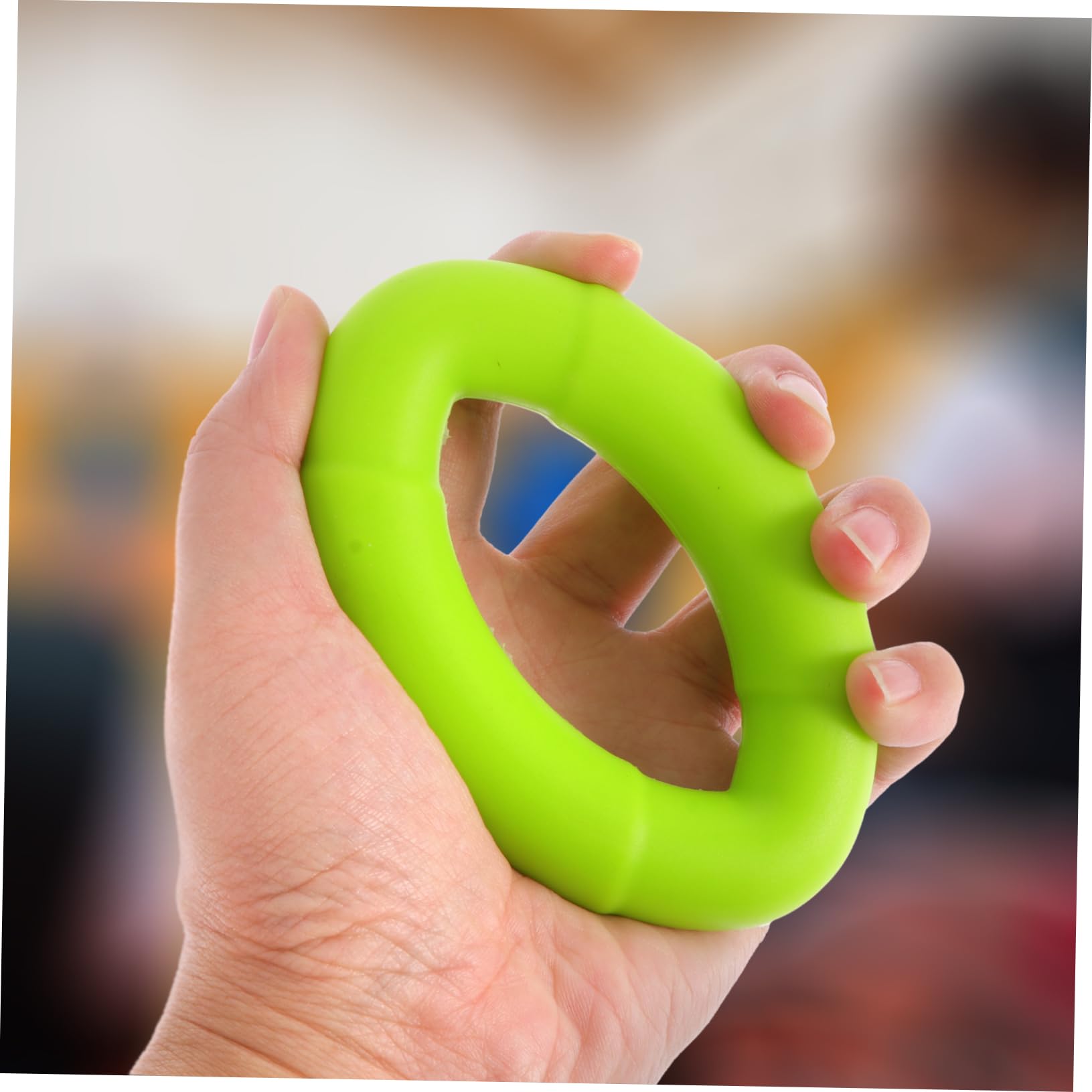 4pezzi Anelli Per Allenamento Grip Strumento Di Fitness Per Rafforzare Dita e Avambracci Portatile e Leggero Per Allenamento Muscolare e Rilascio Dello Stress