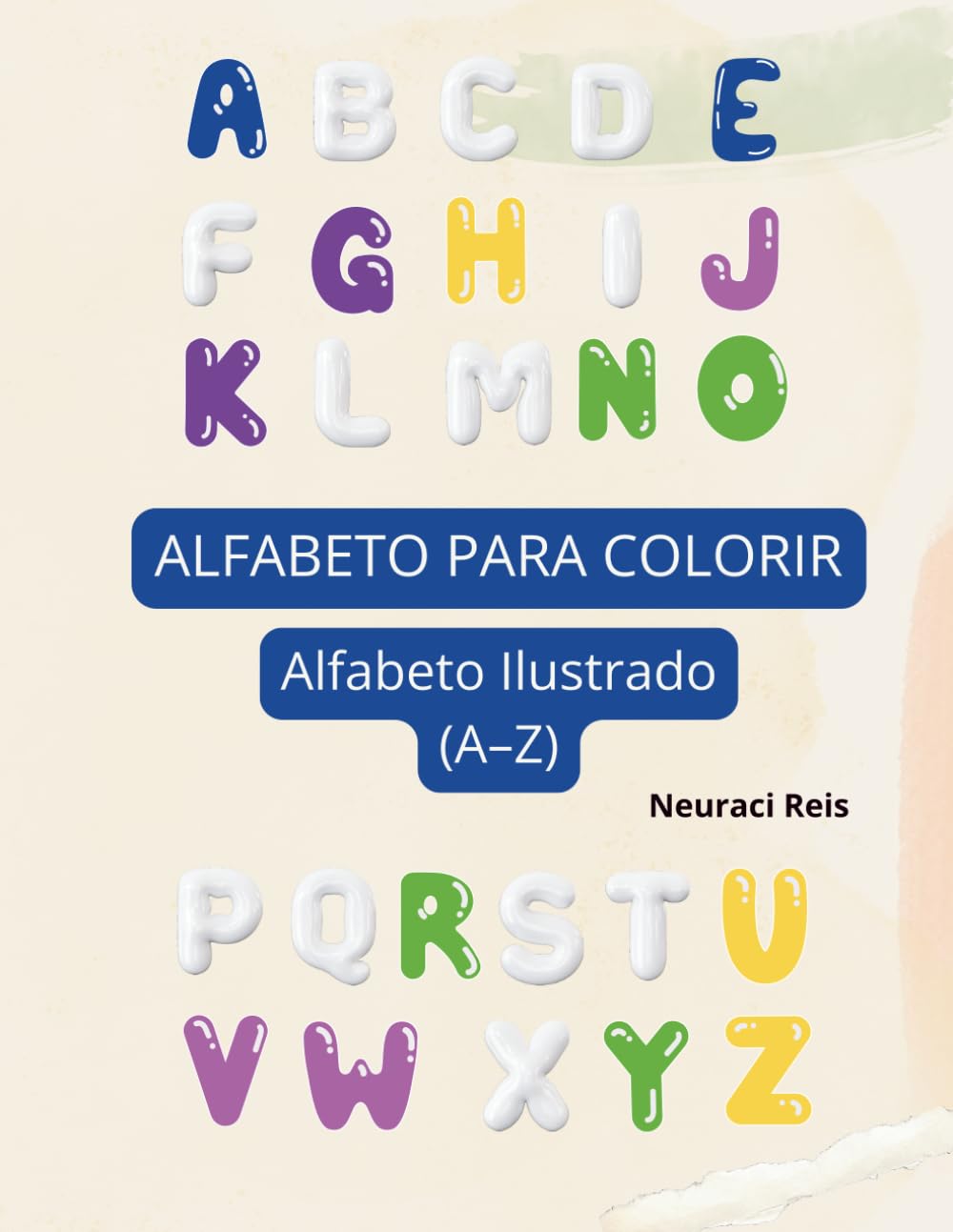 ALFABETO PARA COLORIR: ALFABETO ILUSTRADO(A-Z)