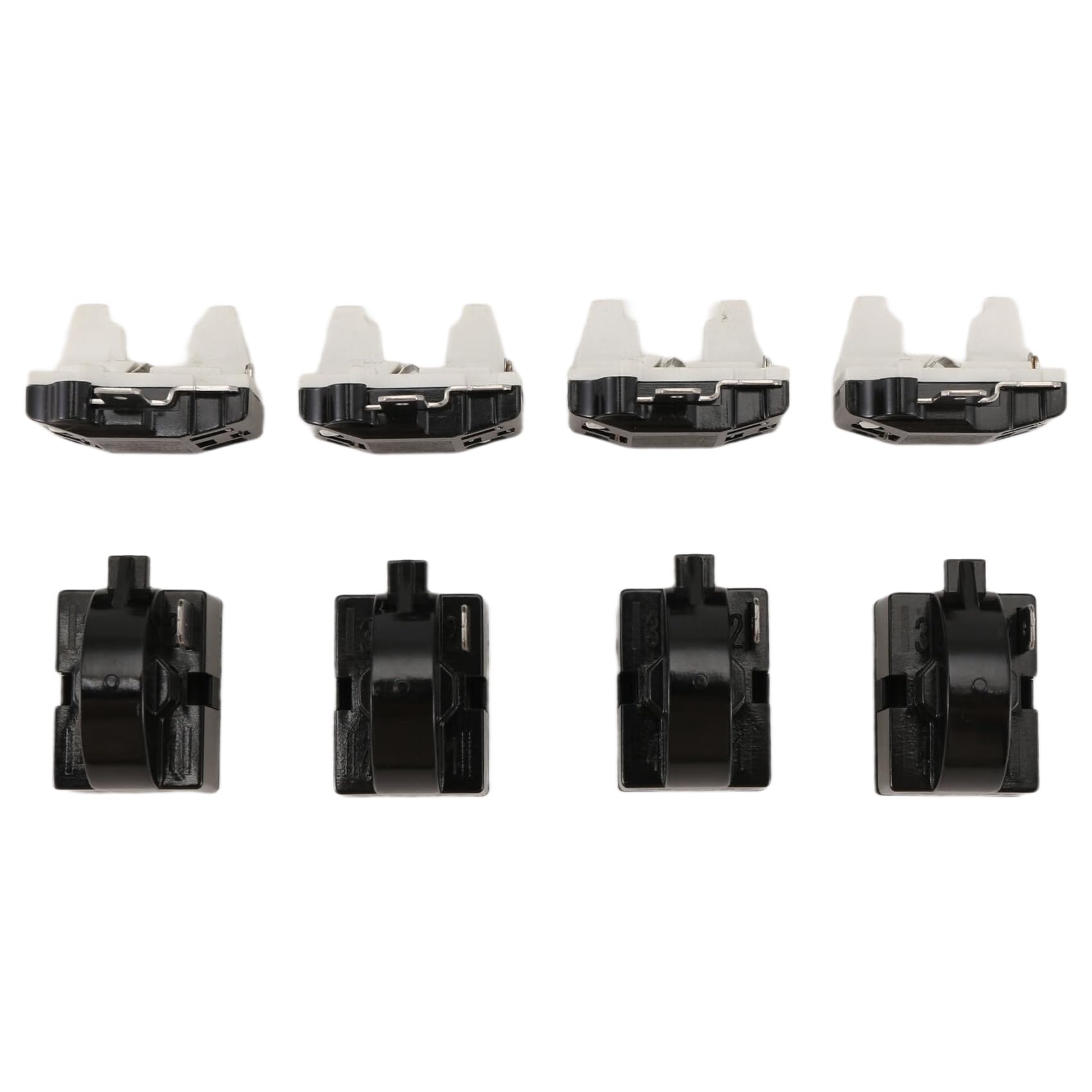 Littimoon QP2-4.7 PTC Relay 1 Pin Refrigerator Relay and 6750C-0005P Refrigerator Overload Protector Kits