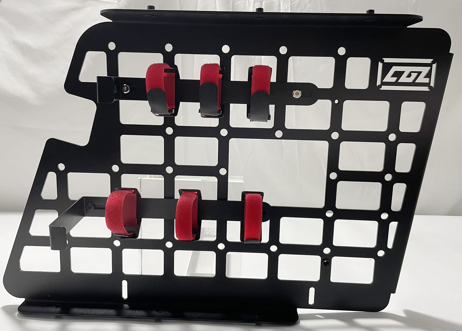 HIGH FLYING Car Modular Storage Molle Panel Trunk Shelf Organizer Fire Extinguisher Holder Fixed Frame (M)