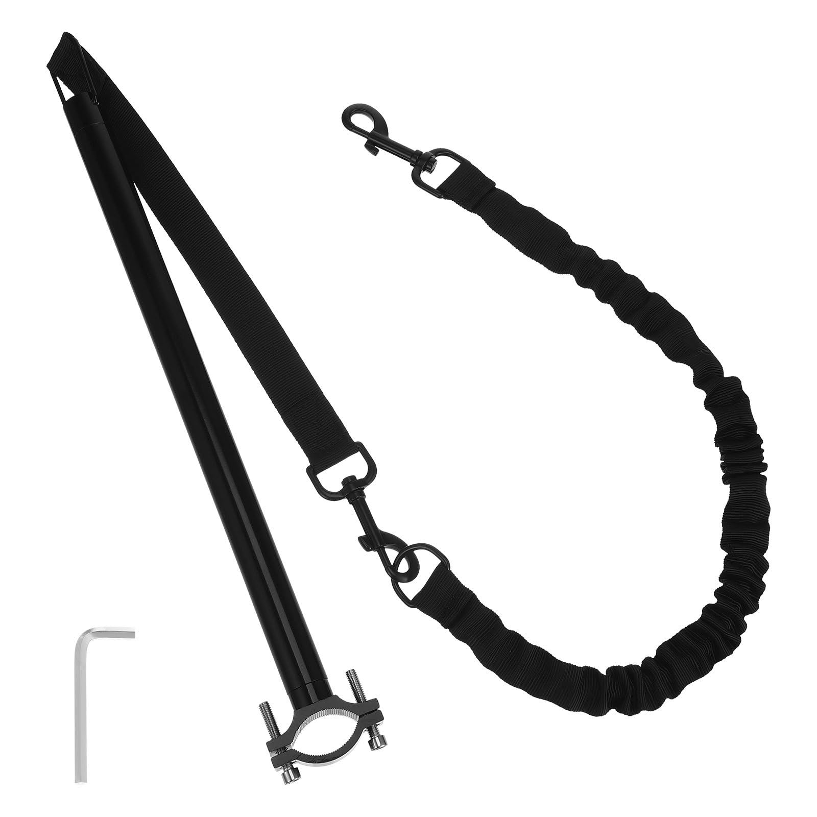 Alasum Correa para Bicicleta para Perros Pequeños y Medianos Cuerda Resistente de Nylon Retráctil para Pasear y Transportar Mascotas al Aire Libre Accesorios para Perros de Exterior