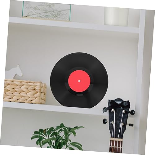 Miniatura 6 de OUNONA Disco de vinilo para decoración de pared, diseño retro para el hogar, cafetería, bar, decoración de fiesta de música, diseño elegante y