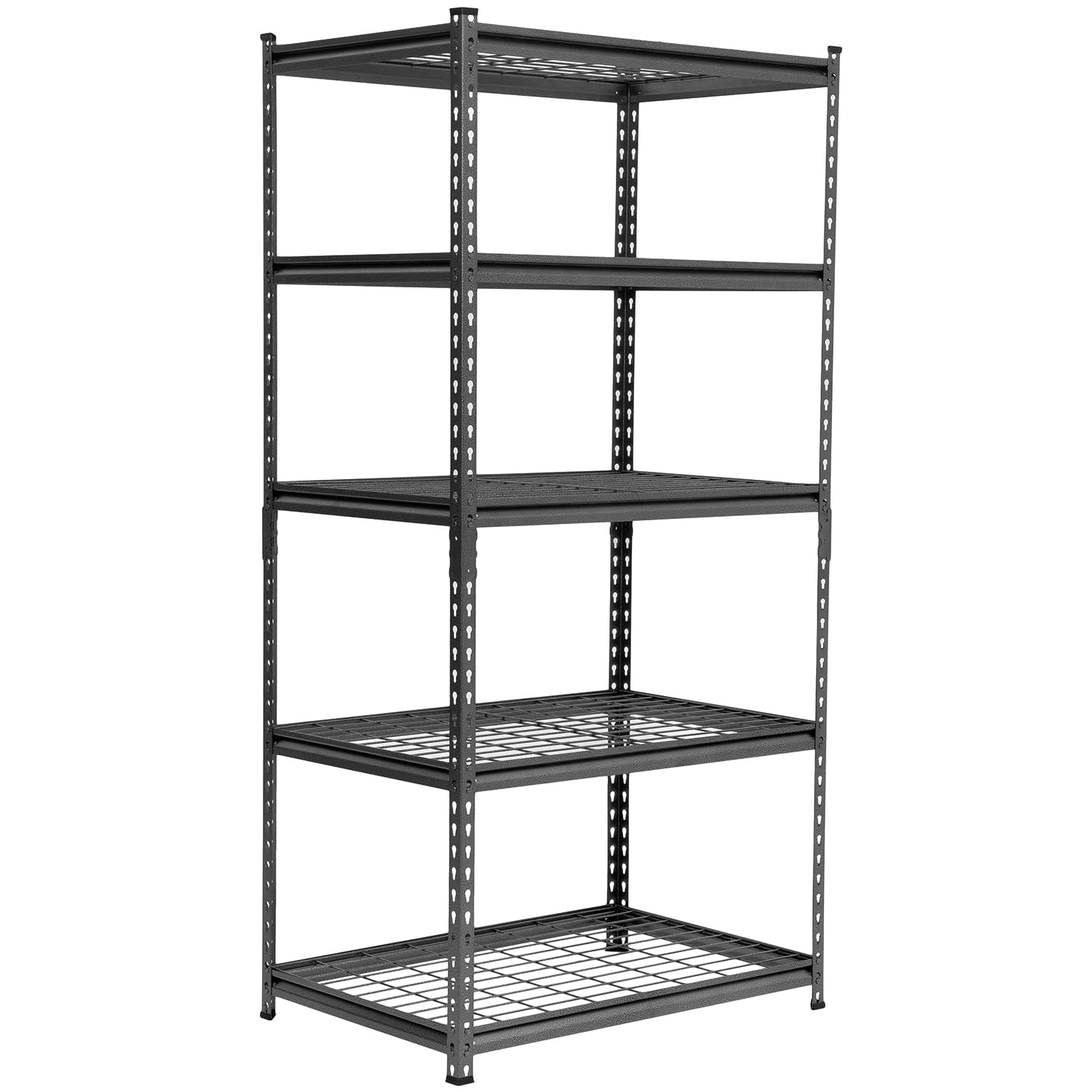 Rhino Racking - 5 Tier Heavy-Duty Boltless Wire Shelving Unit - 1000kg Load Capacity - 183 x 90 x 60 cm