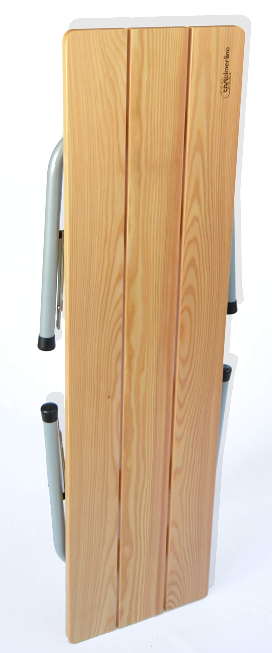 Castelmerlino Banco plegable 120x30 cm, h 42 cm