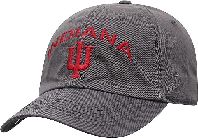 Collegiate Charcoal Team Arch Adjustable Hats