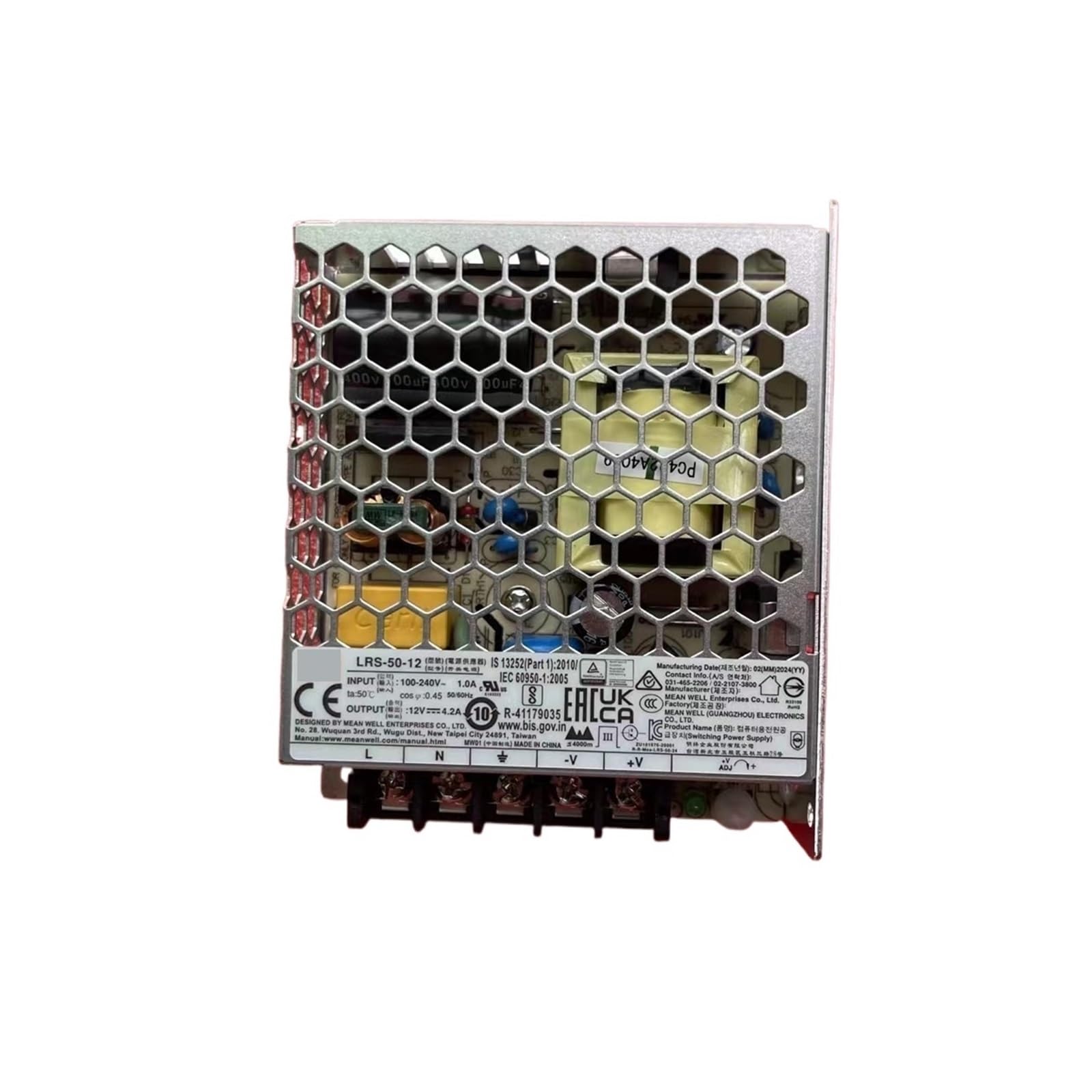LEOTNNDQ LRS-50-48 48V 1.1A 50W Single Output Switching Power Supply