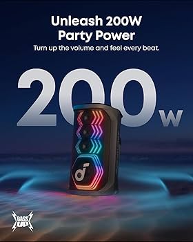 Amazon.com: soundcore Rave 3S AI Party Speaker with 2 Wireless
