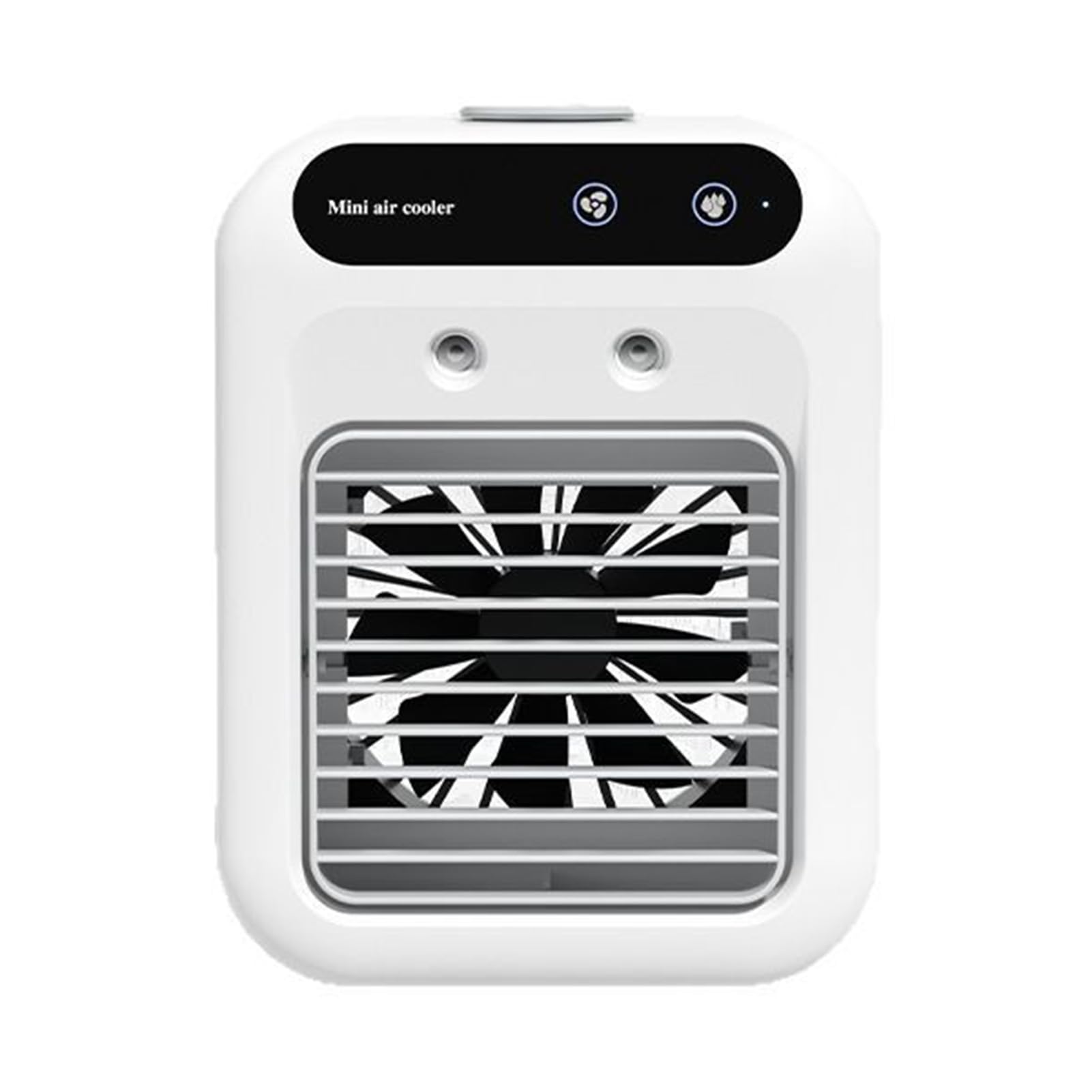 Portable Air Conditioner Rechargeable 500ml Mini AC for Bedroom Car RV with 1500mAh Battery 55dB Quiet Cooling Colorful