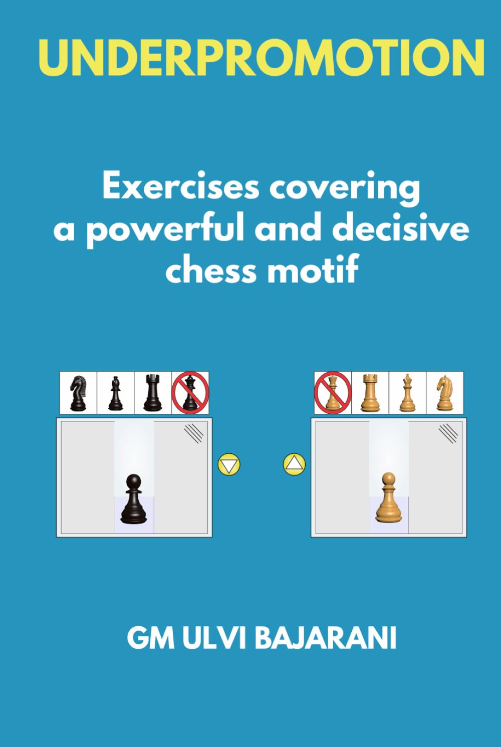 Underpromotion: Exercises covering a powerful and decisive chess motif (I progress in chess!)