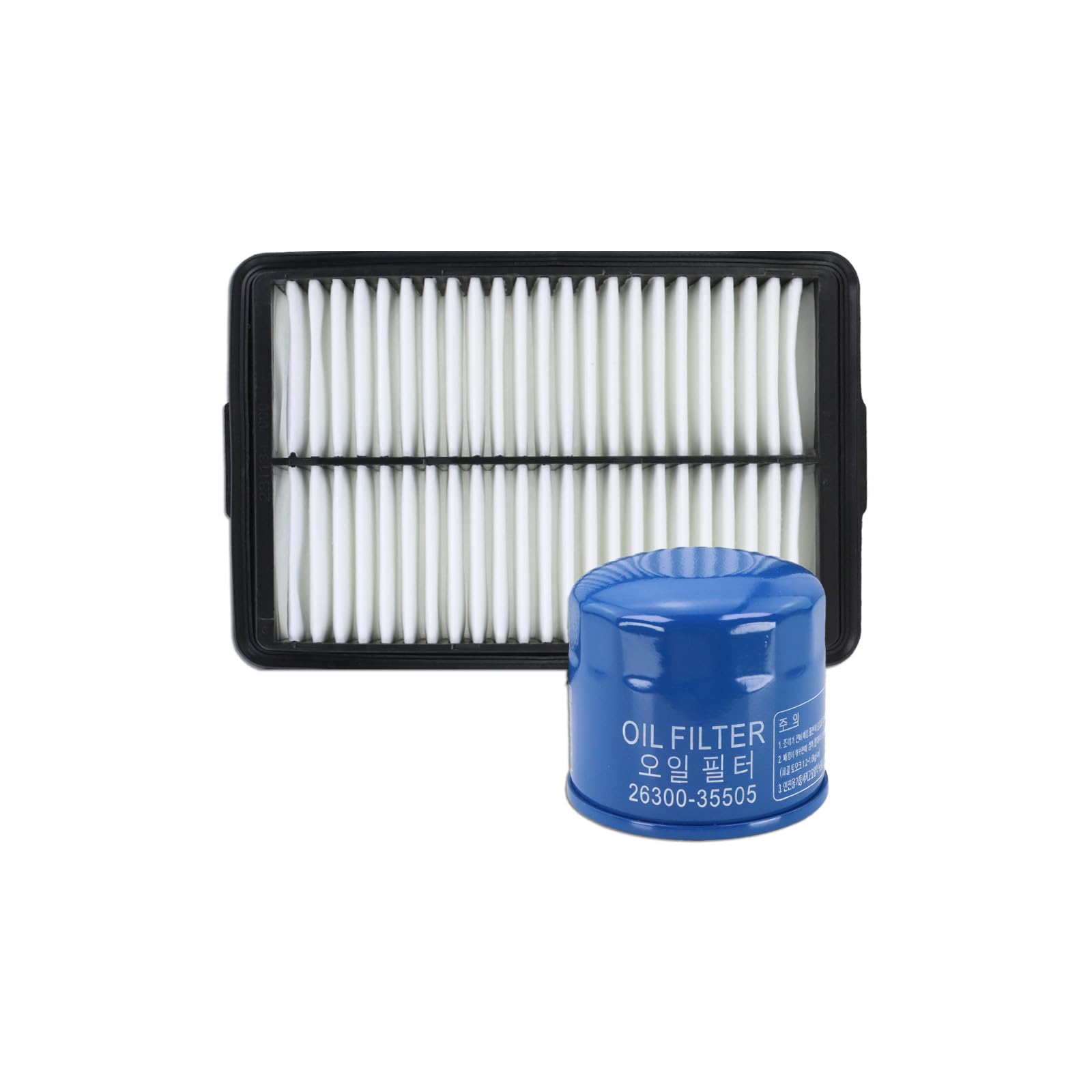 Kefly Engine Air Filter and Oil Filter Combo