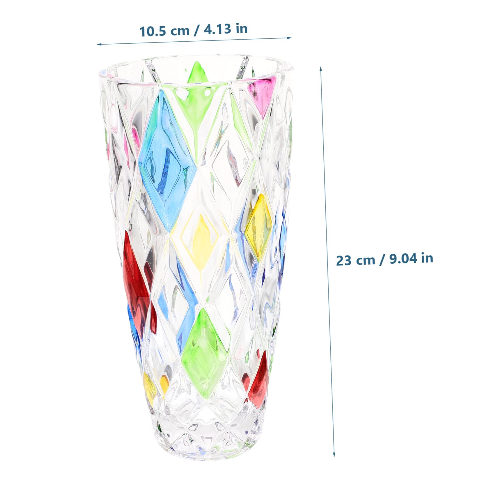 DECHOUS Vase Hydroponique Verre Vase à Fleurs pour Maison Contenant à Fleurs Décoratif pour Table