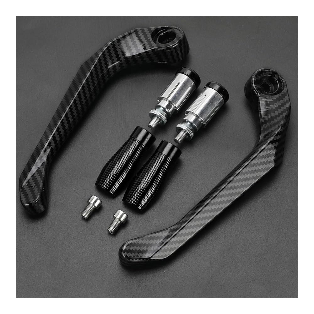 1 Paire Frein Embrayage Levier Garde Guidon Protecteur Noir Bleu
