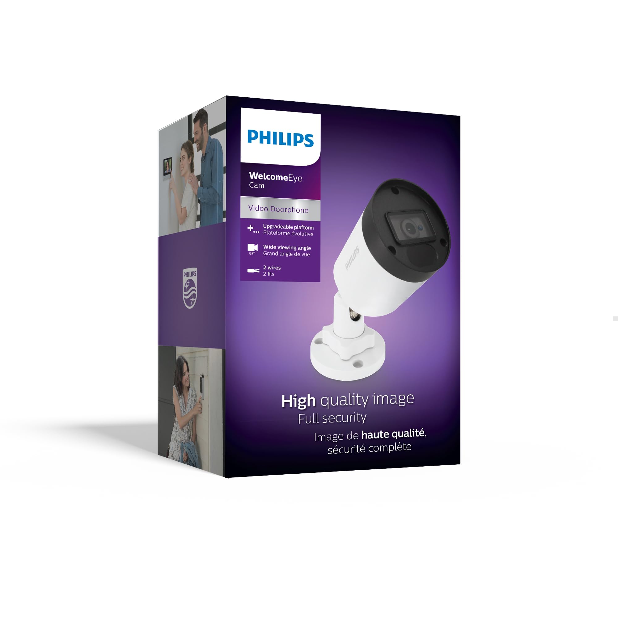PHILIPS WelcomeEye CAM dodatkowa kamera monitorująca, 1 sztuka (1 opakowanie)