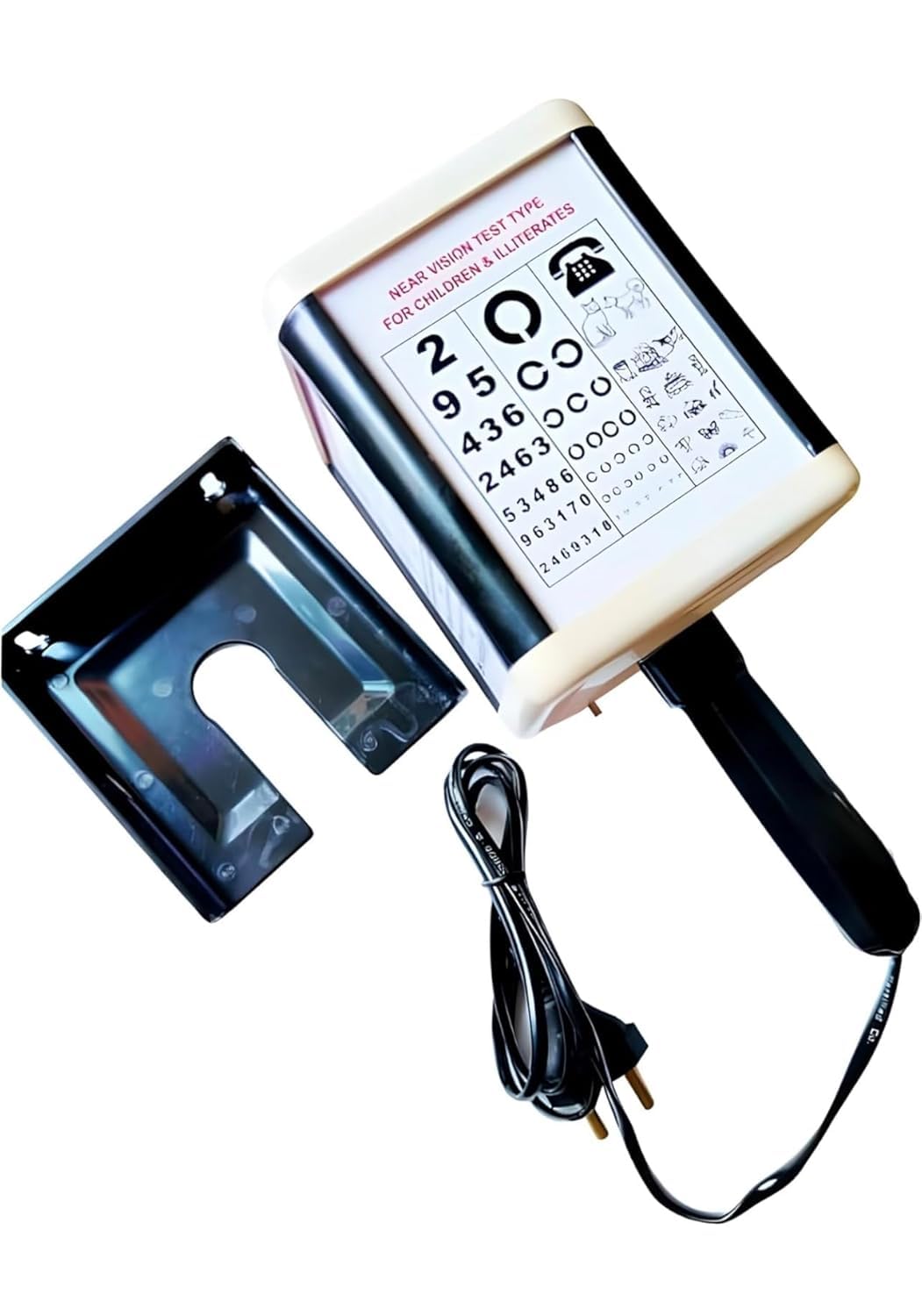 Near Vision Drum | Eye Testing Drum | LED Light Near Vision Drum | Hand Held Near Vision Drum