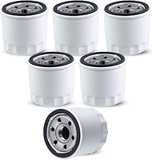 HH150-32430 Engine Oil Filters Fit for Kubota B Series Compact Tractors B7300HSD B7400HSD B7410D, Universal Filter Replace HH1J0-322430 70000-15241 100800, 6 Pcs