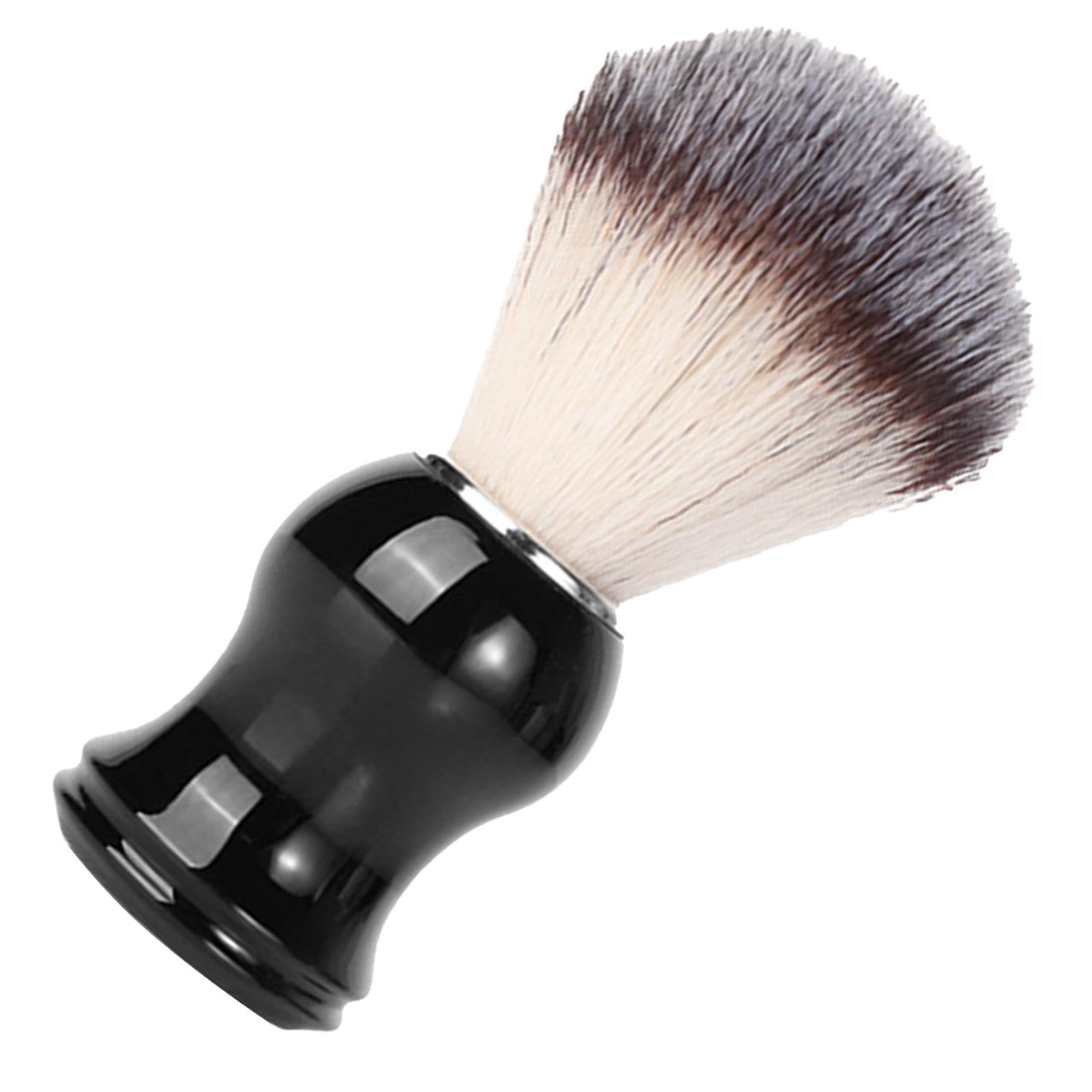 Pennello Da Barba In Tasso Manico Ergonomico Setole Morbide Per Crema E | Pennello Da Rasatura Per Uomo Barbuto Portatile Festa Del Papà Compleanno San Uomini Barbuti