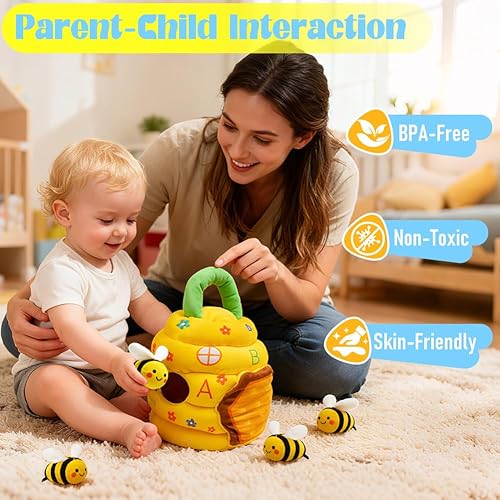 Miniatura 5 de Juguetes de libro suave, libro de tela para bebés