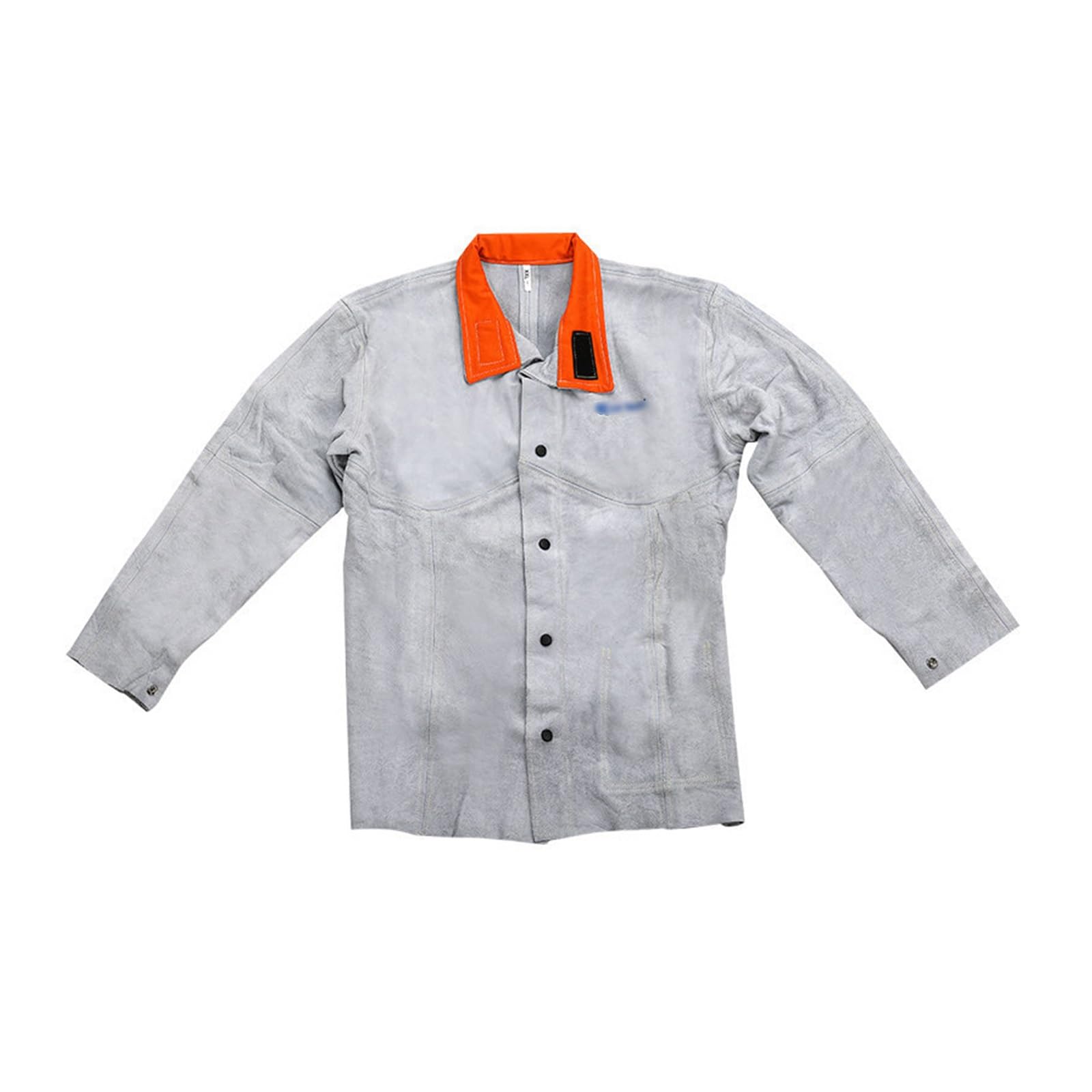 Leder-Schweißeranzug Schweißerjacken Und -hosen Aus Gespaltenem Rindsleder Flammenresistente Hochleistungs-Sicherheits-Arbeitsjacke(XL)