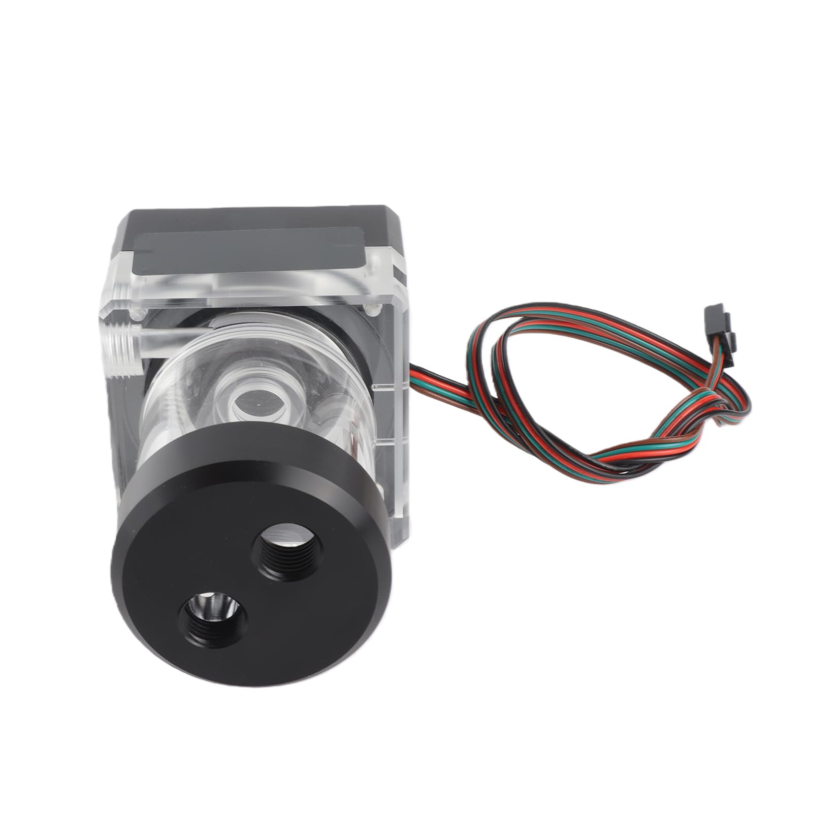 Bewinner Serbatoio Pompa Acqua Raffreddamento 550 L/h 10 W 12 V, Testa Pompa da 3,5 M Filettatura G1/4 Serbatoio Acqua Computer per di Raffreddamento a Liquido CPU, PC con Protezione IP54