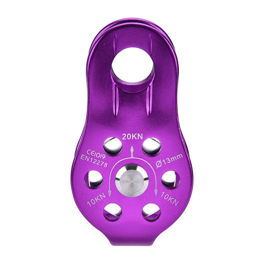 Alomejor Pulley, rolka linowa, wspinaczka, wspinaczka, lina, wspinaczka, koło pasowe, kółko tandemowe, bezpieczeństwo sprzętów