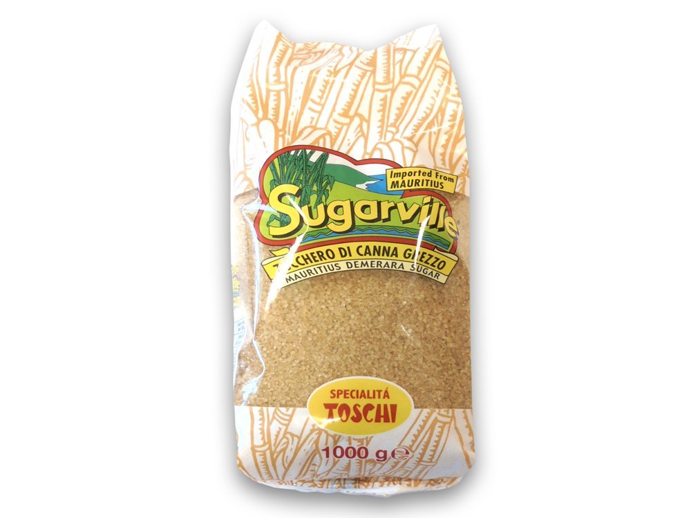 メーカー直送】 トスキ シュガヴィッレ きび砂糖 大袋 500g 20袋セット