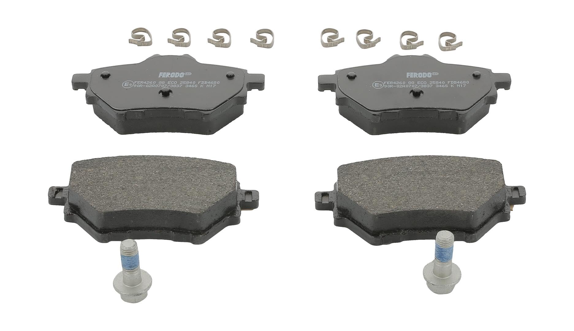 4x ✅Fits FERODO FDB4680 Brake Pad Set, disc brake FDB4680 Brake pads ⭐UK Seller⭐