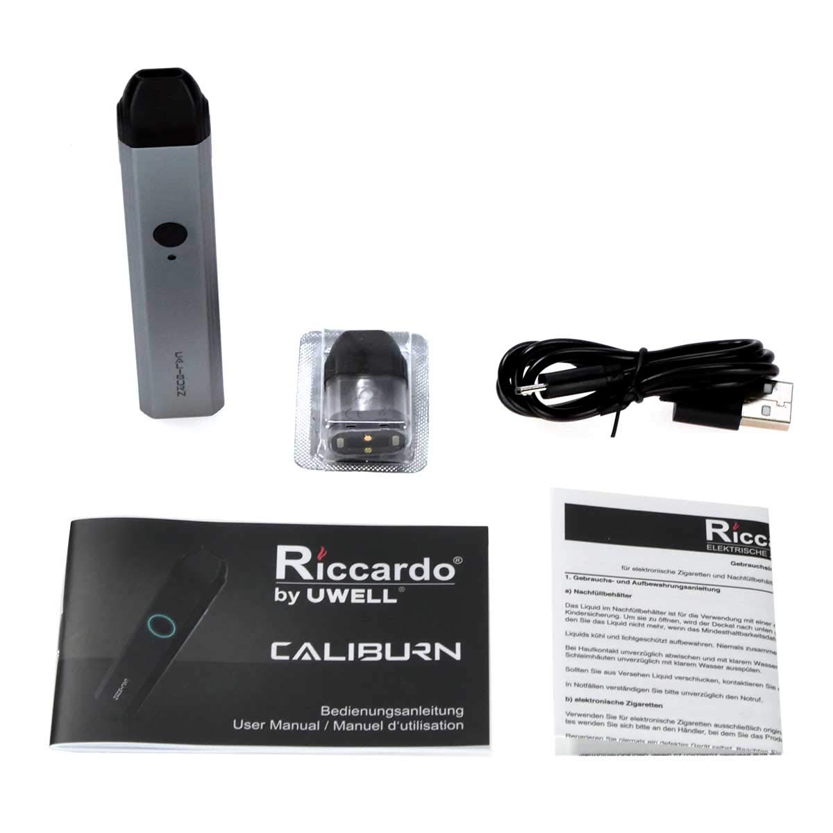 riccardo uwell caliburn Uwell Valyrian 2 Tank Verdampfer SILBER main image 1