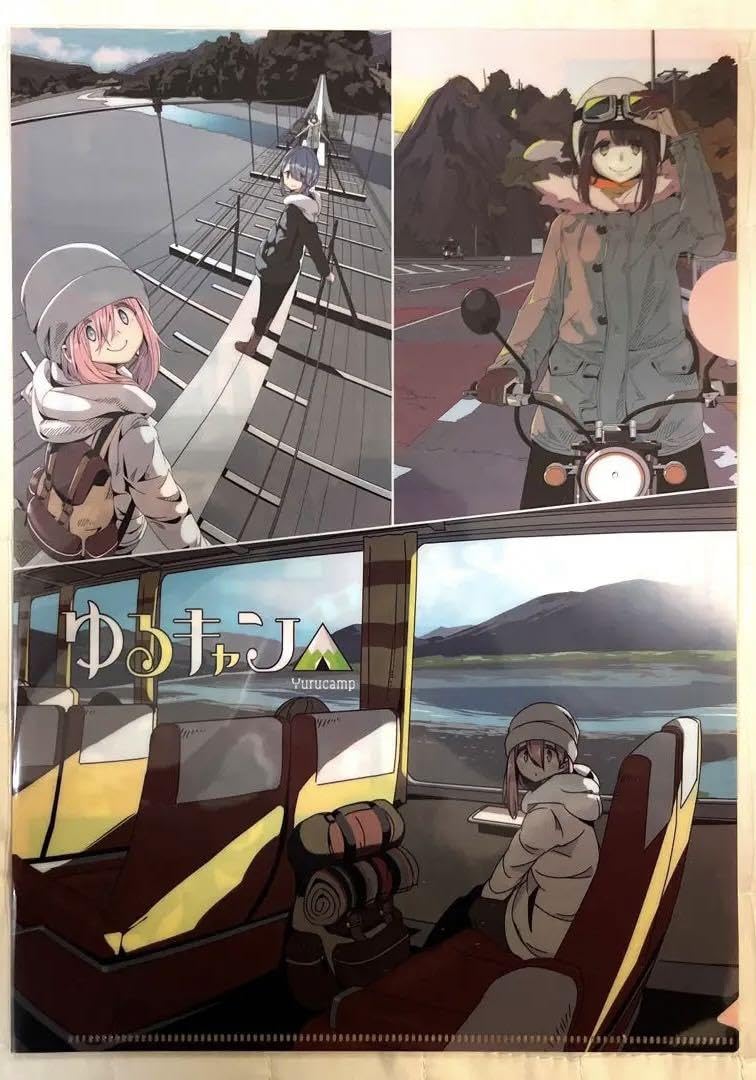 Amazon.co.jp: ゆるキャン△大井川鐵道 a4クリアファイル 全10種セット