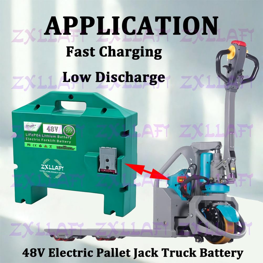 CBD15W-IILiX Batteria LiFePO4 Transpallet Elettrico 48V 20Ah con CAN