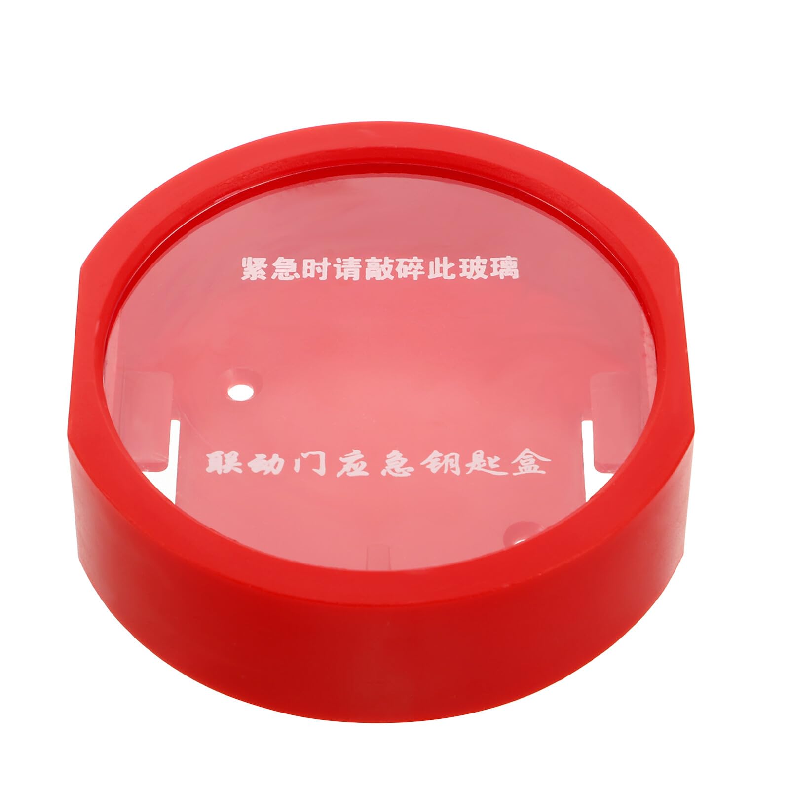 Caja de llaves de emergencia en plástico rojo de pared para seguridad industrial