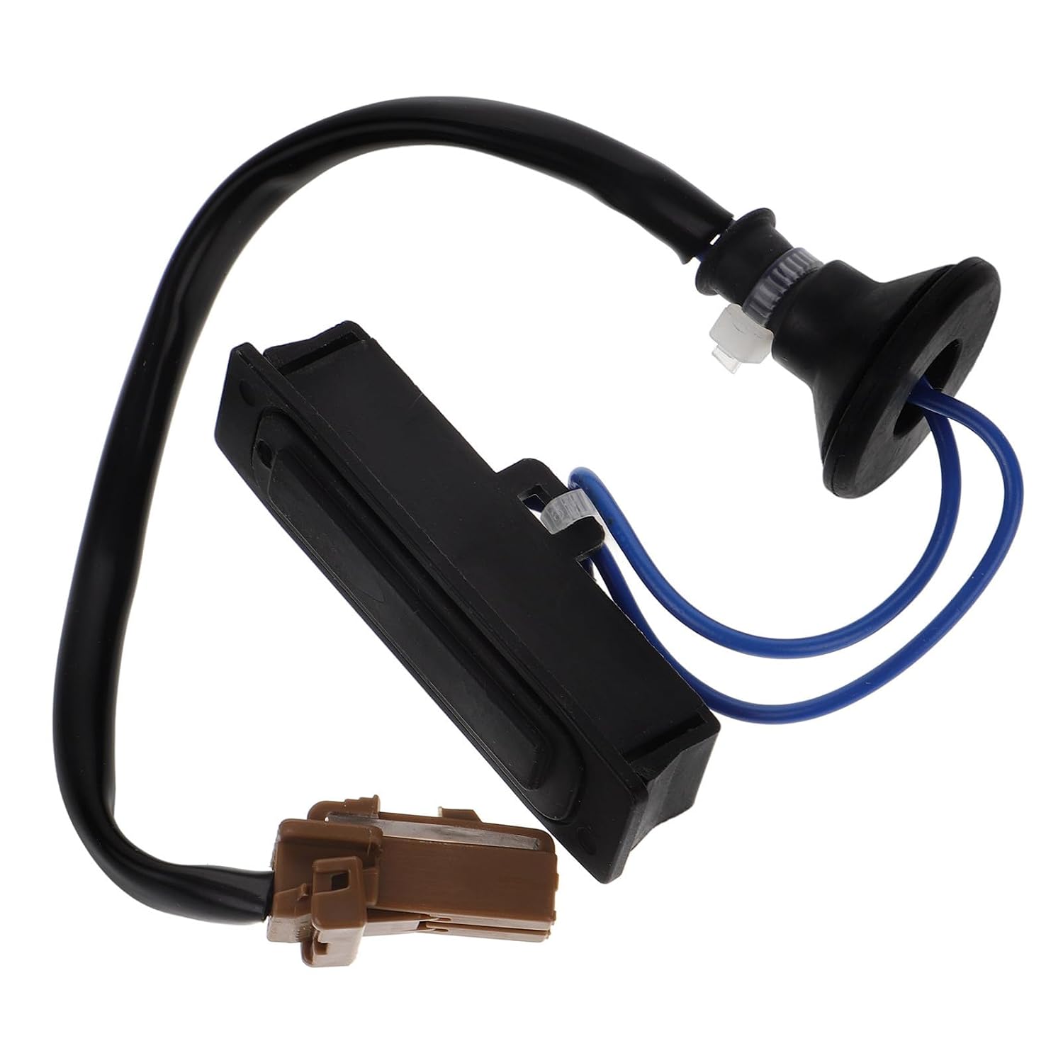 Automotive Trunk Lid Release Switch for Car Tailgate, Black Abs and Rubber Material, Easy Installation and Stable Operation, Replacement Tailgate Lid Switch for Reliable