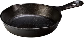 Lodge 6-1/2 Inch Cast Iron Pre-Seasoned Skillet – Signature Teardrop Handle -...