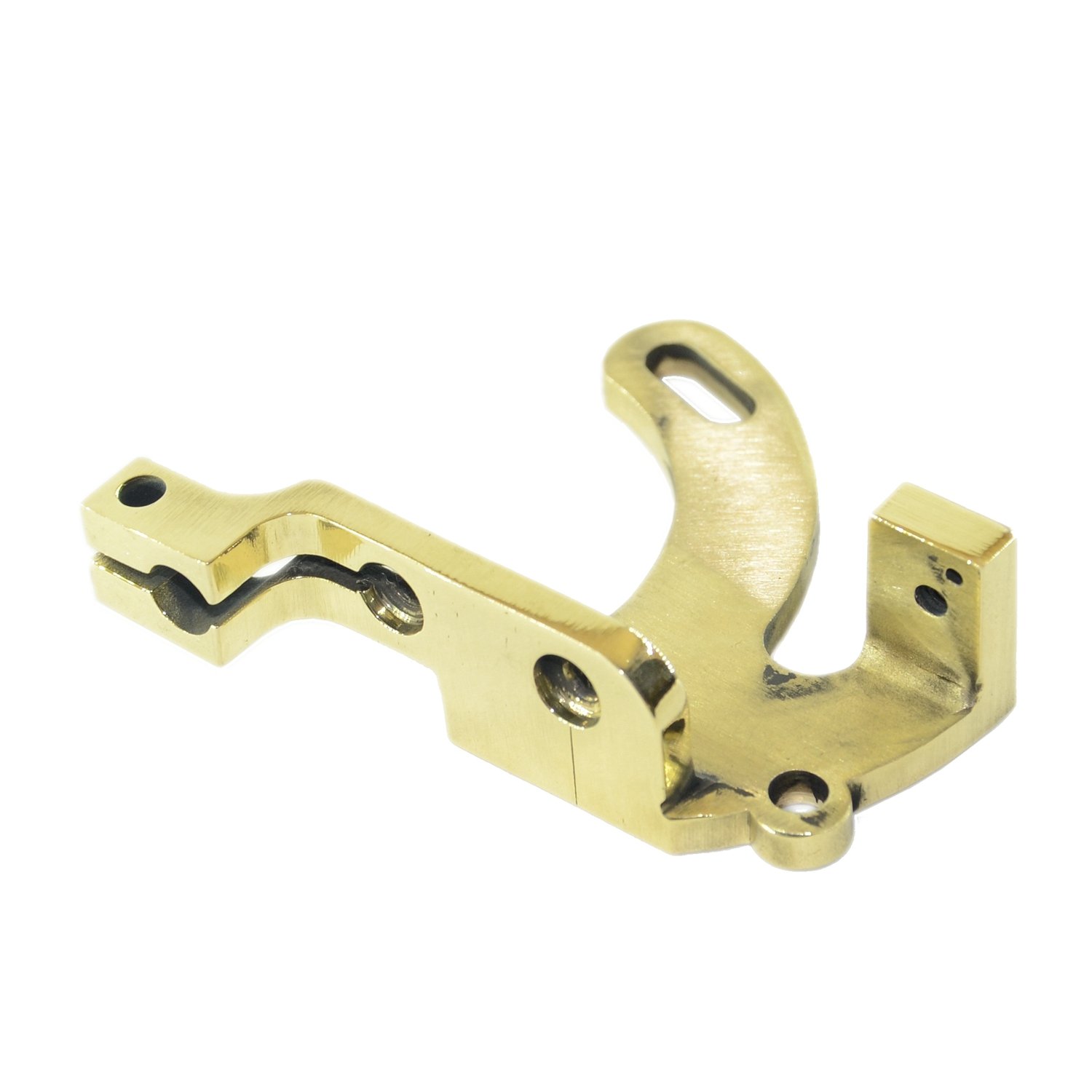 1PC PROFESSIONAL SOLID BRASS SHORTY TATTOO MACHINE FRAME US 8-32 THREAD COMPATIBLE WITH 1 INCH COILS & 1MM YOKE PRECISION WIRE CUT DURABLE FRAME FOR LINER & SHADER MACHINES FBS-01