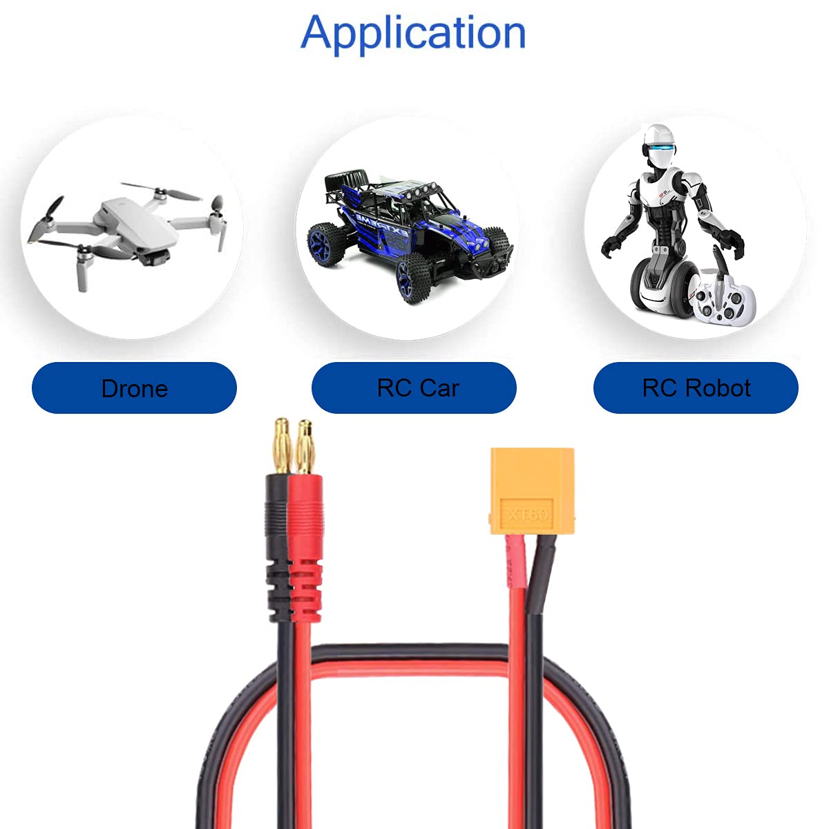 5pcs 150mm 6 RC Servo Extension Cord Cable Wire Le... – Grandado - Foto 5