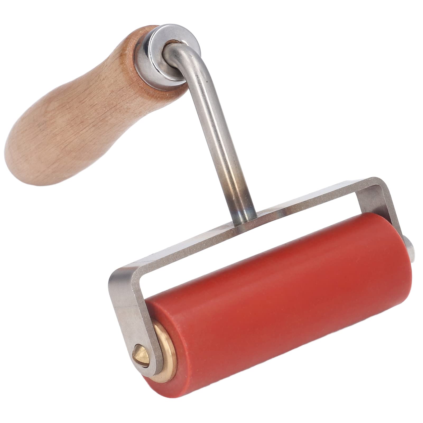 Rodillo de presión, 90 mm Rodillo de Silicona con curvatura de 75° Rodillo de presión de Mano Rodillo de presión de Soldadura Resistente al Calor