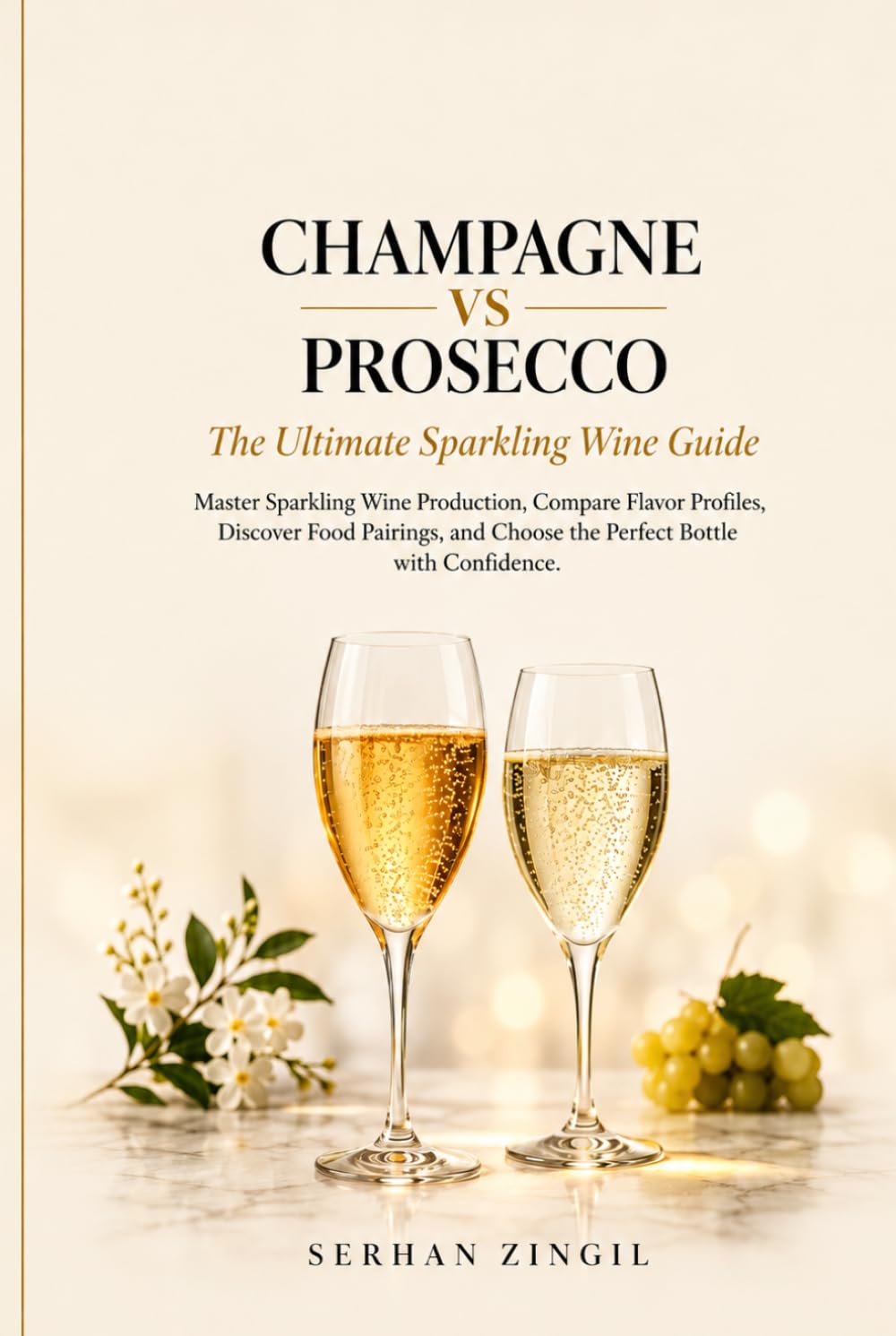 CHAMPAGNE VS PROSECCO - The Ultimate Sparkling Wine Guide: Master Sparkling Wine Production, Compare Flavor Profiles, Discover Food Pairings, and ... Confidence. (THE ULTIMATE BEVERAGE VS SERIES)