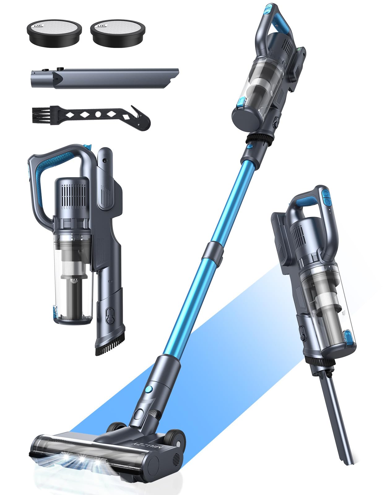 Amazon.com: MIUZZY 35,000pa Cordless Vacuum Cleaner, Max 50