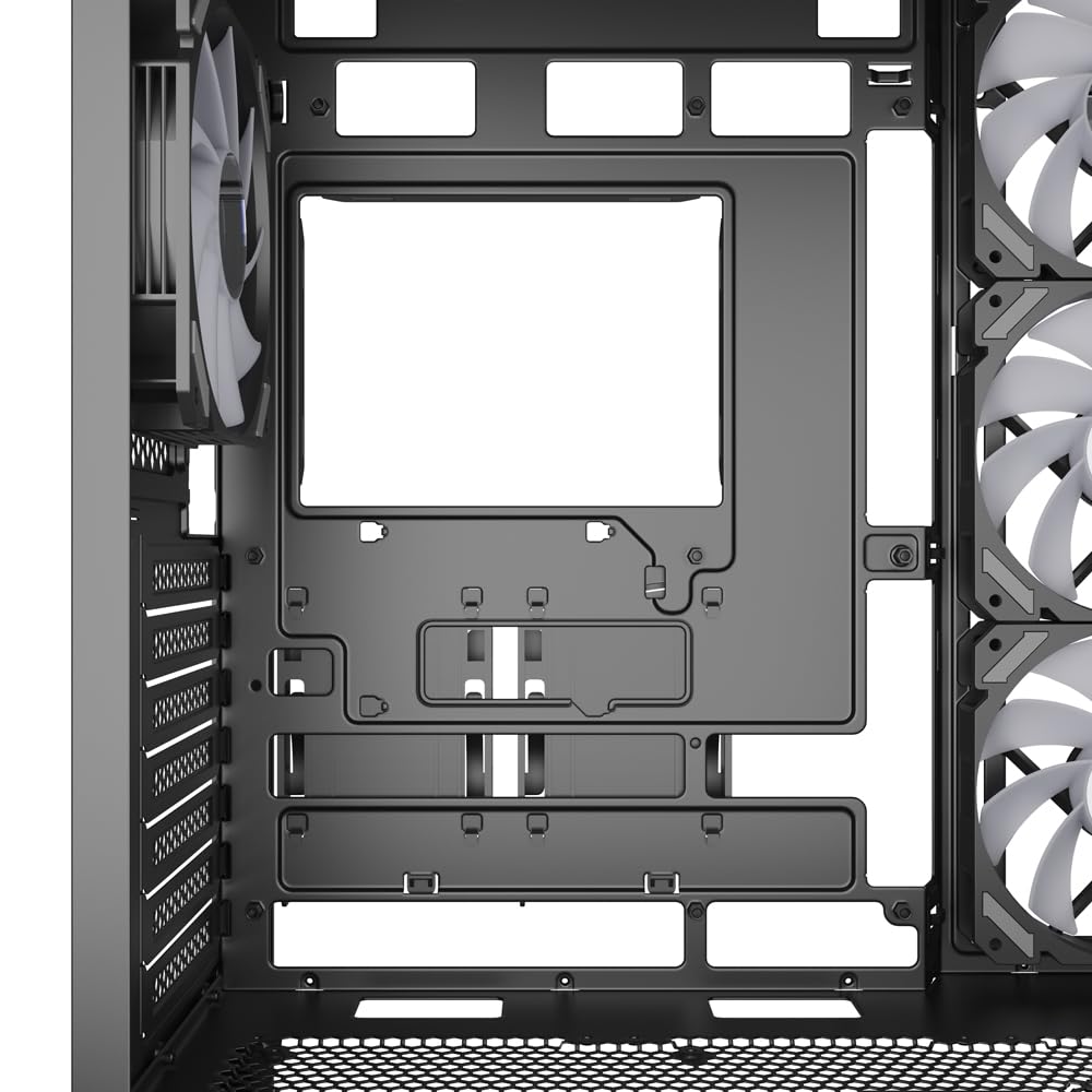 Sharkoon AK7 czarna, ATX PC obudowa, ARGB