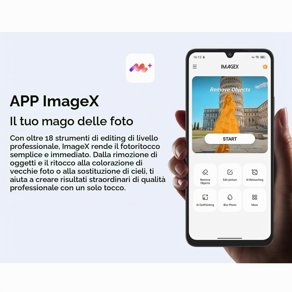 Blackview Wave 9C 4G AI Smartphone Offerte, 6,56'' 600nits Schermo, 12GB+64GB(2TB Esterna), 3 Assistenti Intelligenti IA, 13MP+8MP, 3 Slot per Schede, Android 15 DUAL SIM Cellulare Libero, GPS Blu