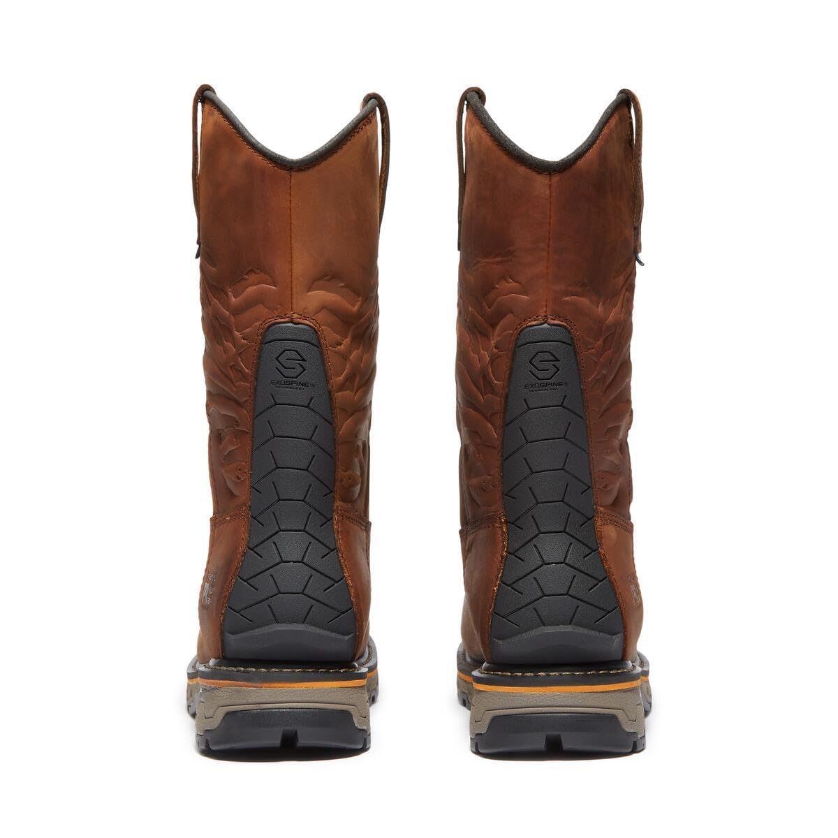 Timberland PRO True Grit Pull On Composite Safety Toe Waterproof Botas de trabajo industriales occidentalesHombre