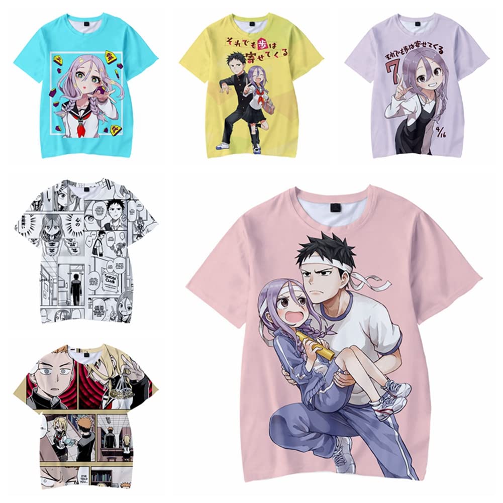 Amazon.co.jp: XIAOXIGUA Tシャツ それでも歩は寄せてくる 八乙女