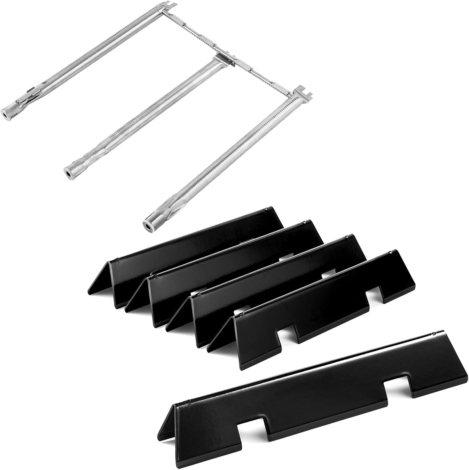 Spirit 300 Series Grill Burner Flavorizer Bars Grill Replacement Parts for Weber Spirit and Spirit II 300 Series E-310 E-320 E-330 S-310 S-320 S-330 SP310 SP320 SP330 GS4 68950 Tube Burner 69797 7636