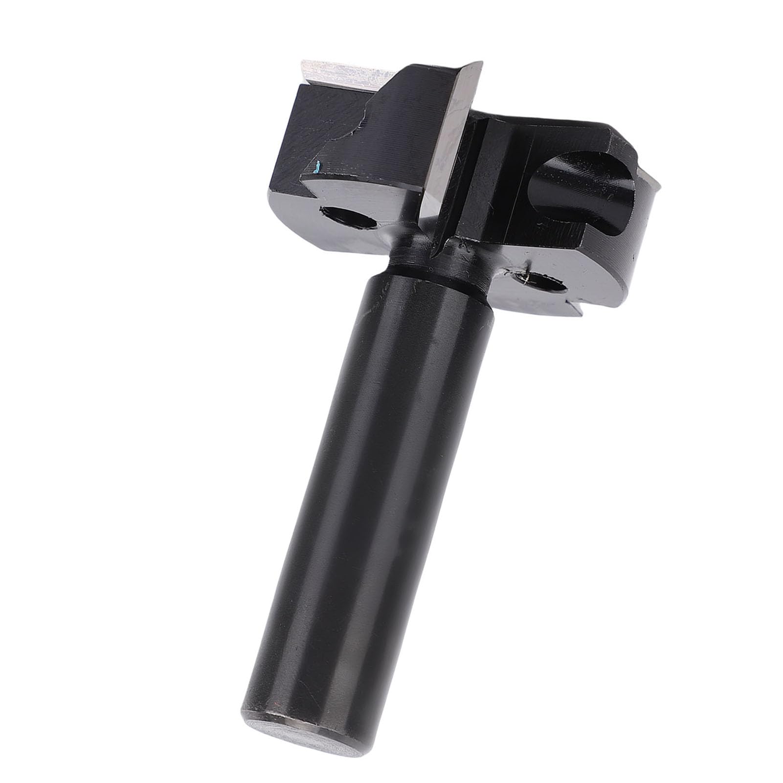 Punta per Fresa per Superficie in Carburo, Gambo da 1/2 Pollice, Diametro per Scanalatura 1-1/2 Pollice, con Inserti Intercambiabili per Livellamento di Scanalature per la